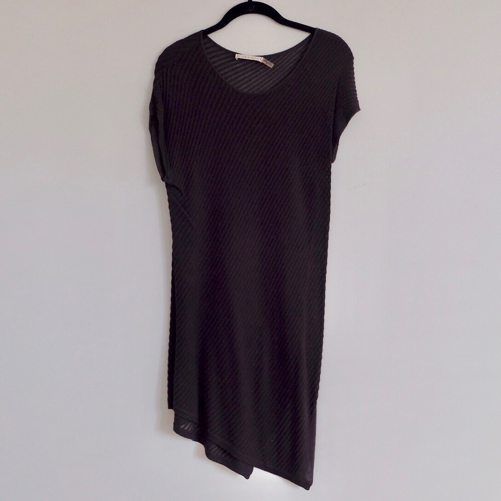 Alice and Olivia Cashmere Textured Tunic Dress